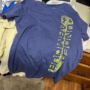 Navy Blue Graphic under armour T-Shirt